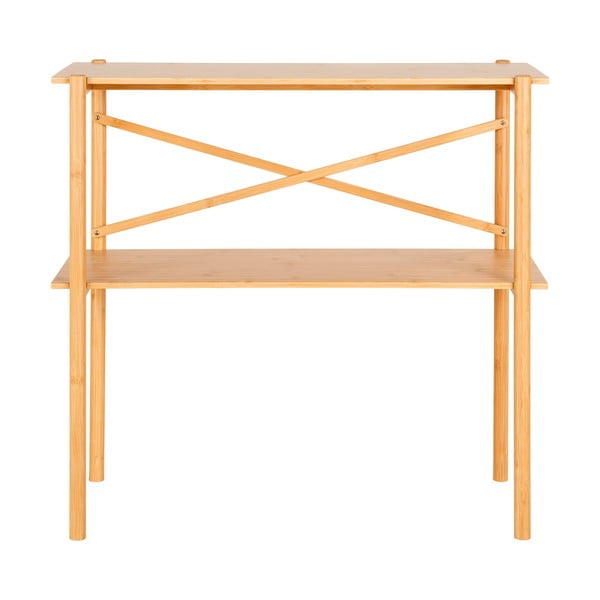 Bambusový konzolový stolík v prírodnej farbe 32x83 cm Manaus – House Nordic