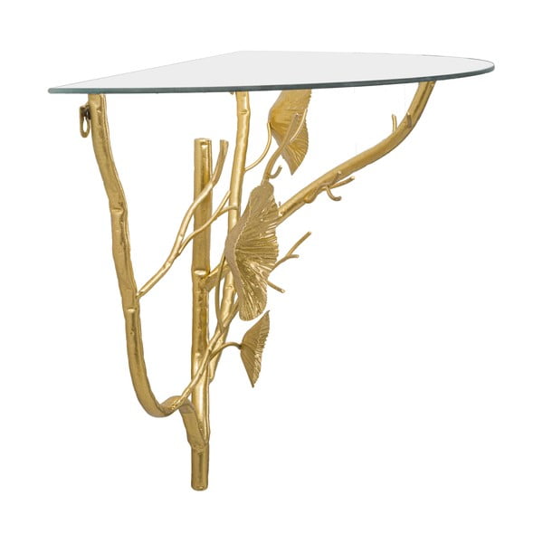 Nočný stolík v zlatej farbe Tisty – Mauro Ferretti-image-1