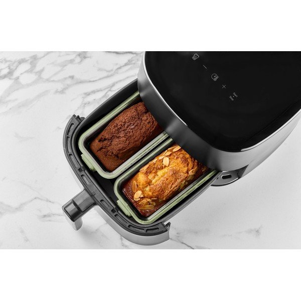 Sklenené formy do teplovzdušnej fritézy v sade 2 ks 20x9,5 cm – Lékué-image-1