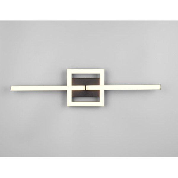 Čierne LED stropné svietidlo 16x54 cm Viale – Reality-image-1