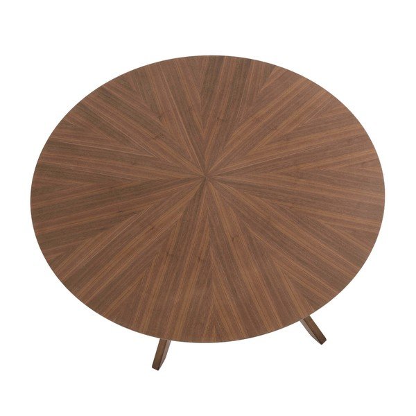 Jedálenský stôl v orechovom dekore sømcasa Carmel, ⌀ 120 cm-image-4