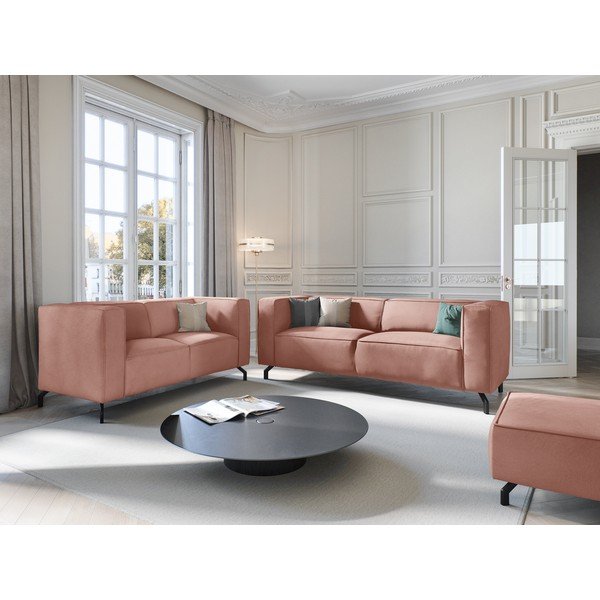 Ružový puf Windsor & Co Sofas Ophelia-image-4