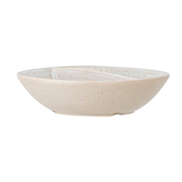 Krémovobiela kameninová miska Bloomingville Taupe, ø 10 cm-image-2