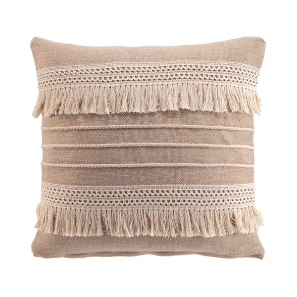 Dekoračný vankúš s prímesou juty 45x45 cm Cirrus – douceur d'intérieur