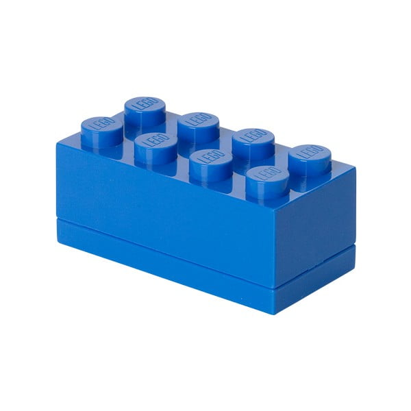 Modrý úložný box LEGO® Mini Box Lungo