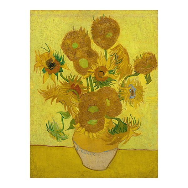 Obraz Vincenta van Gogha - Sunflowers, 40x30 cm