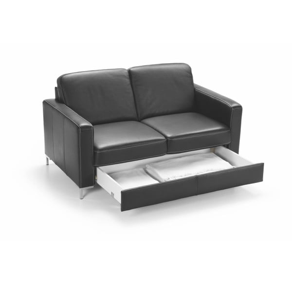 Kožená rozkladacia pohovka pre dvoch Etap Sofa Basic-image-1