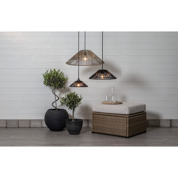 Čierne tienidlo ø 38 cm Vide – Star Trading-image-2