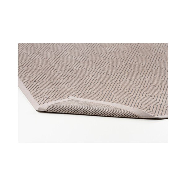 Béžový vzorovaný obojstranný koberec Narma Kalana, 70 × 140 cm-image-1