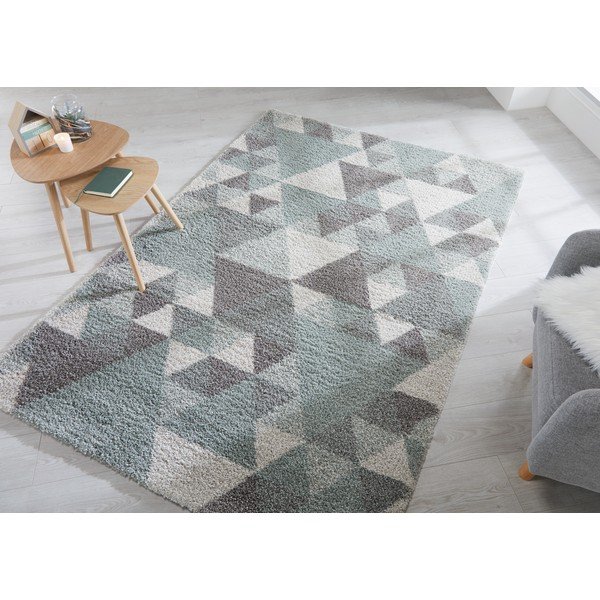 Zeleno-krémový koberec Flair Rugs Nuru, 160 × 230 cm-image-1