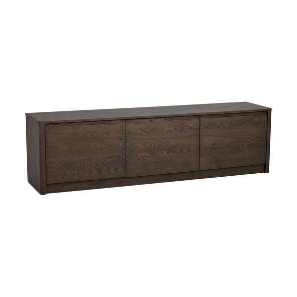 Komoda v dekore duba v tmavo prírodnej farbe 180x50x40 cm Melstone – Rowico