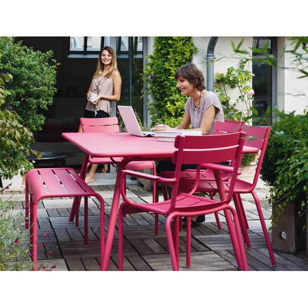 Sada 2 lila stoličiek s opierkami na ruky Fermob Luxembourg-image-2