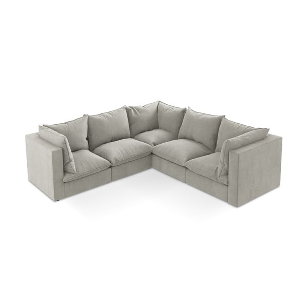 Svetlosivá rohová pohovka Manao – Makamii-image-1