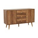 Komoda v tmavo prírodnej farbe 114x70x39 cm Frida – Premier Housewares