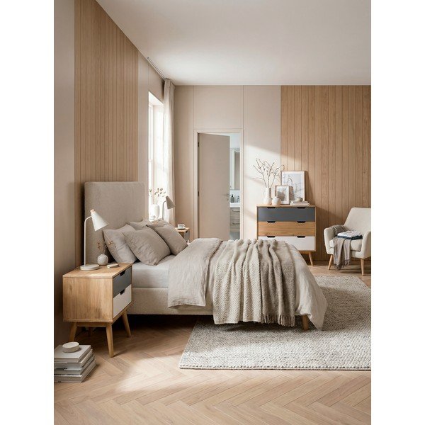 Komoda z masívneho borovicového dreva Marckeric Cusco, šírka 80 cm-image-1