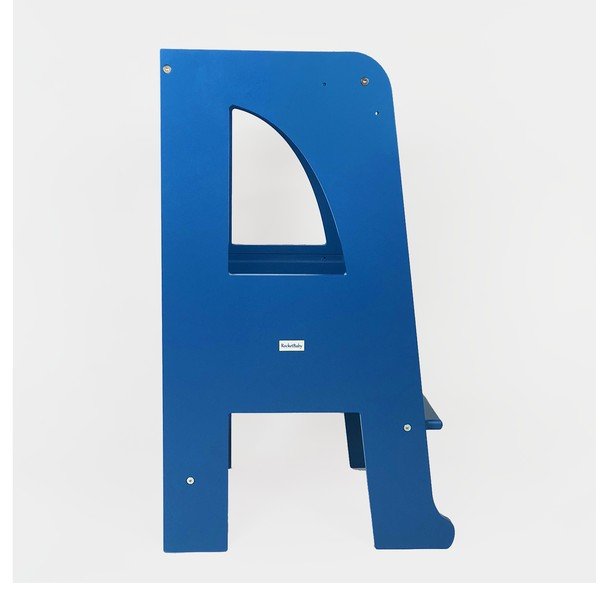 Modrá učiaca veža Montessori - Rocket Baby-image-1