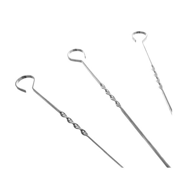 Grilovacie ihly v súprave 10 ks z nehrdzavejúcej ocele – Orion-image-2