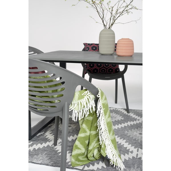 Sivá záhradná súprava nábytku so 6 stoličkami Le Bonom Joanna Strong-image-1