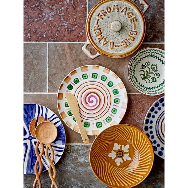 Hnedá miska z kameniny 860 ml Heikki – Bloomingville-image-4