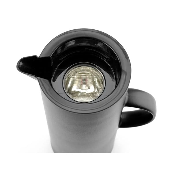 Čierna termo a antikoro kanvica Hendi, 1 l-image-4