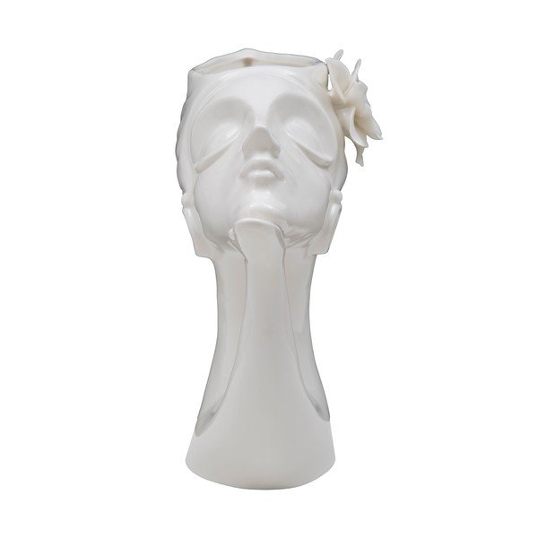 Biela porcelánová váza Mauro Ferretti Thinking Woman-image-2
