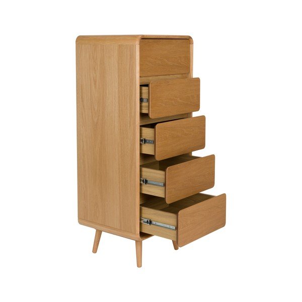 Komoda z jaseňového dreva v prírodnej farbe 45x112x40 cm Rise – Zuiver-image-3