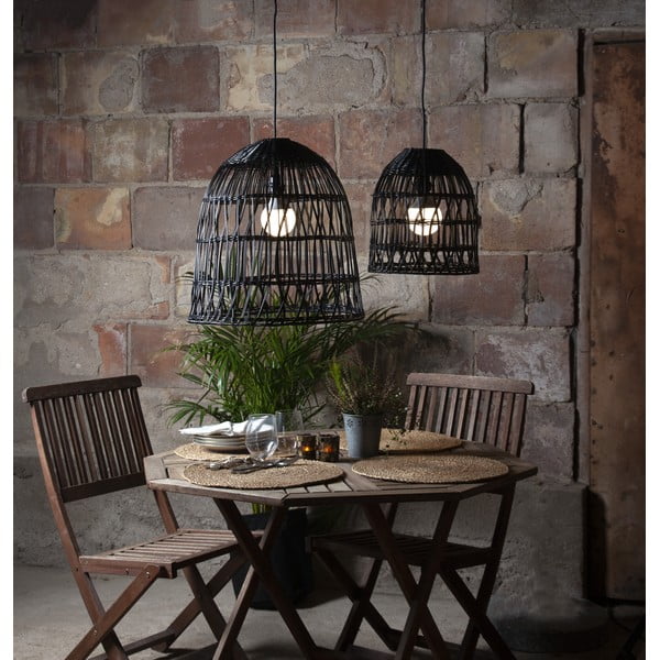 Čierne tienidlo ø 30 cm Knute – Star Trading-image-3