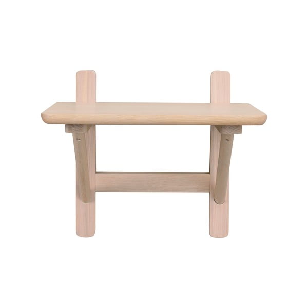 Nočný stolík v dekore duba s poličkami Camrose - Rowico