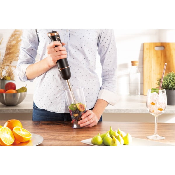 Čierny tyčový mixér Black Rose Collection - BerlingerHaus-image-1