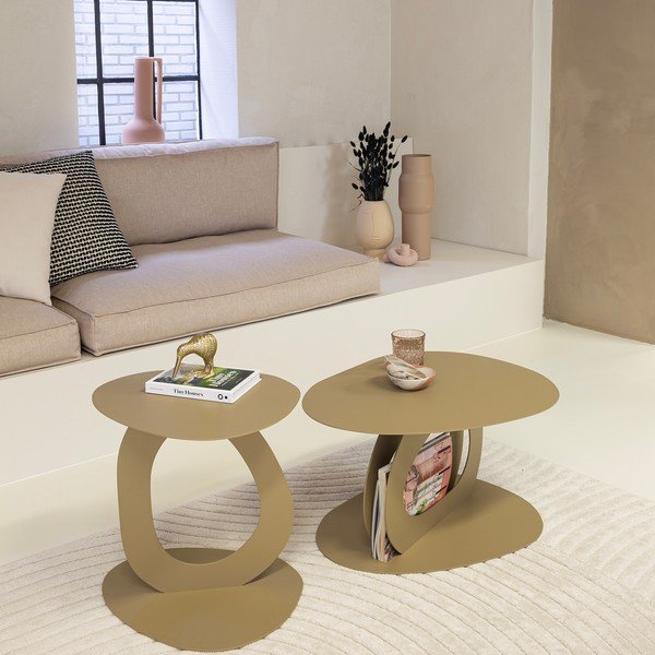 Kovový odkladací stolík 39x46 cm Alto – Spinder Design-image-1