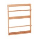 Poschodová/na obrázky polica z dubového dreva v prírodnej farbe 74 cm Display – Hübsch