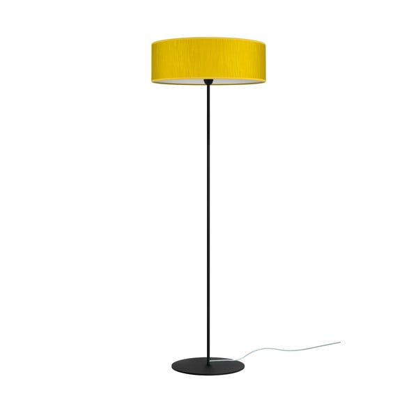 Žltá stoajcia lampa Sotto Luce Doce XL, ⌀ 45 cm