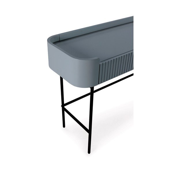 Modrý konzolový stolík 40x120 cm Willa – MOME-image-4