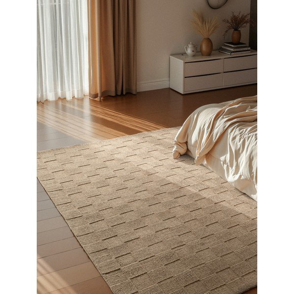 Hnedý ručne tkaný vlnený koberec 120x170 cm Scala – Villeroy&Boch-image-1