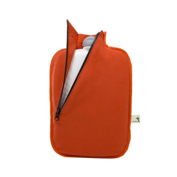 Termofor  s oranžovým softshellovým obalom Hugo Frosch