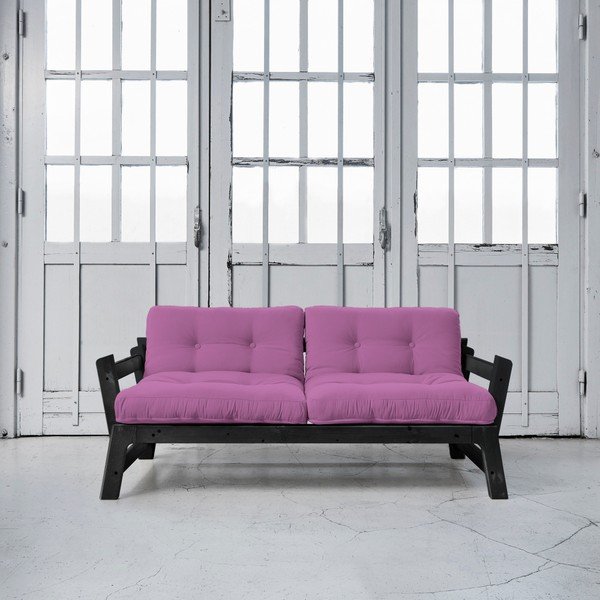 Variabilná pohovka Karup Step Black/Taffy Pink-image-1