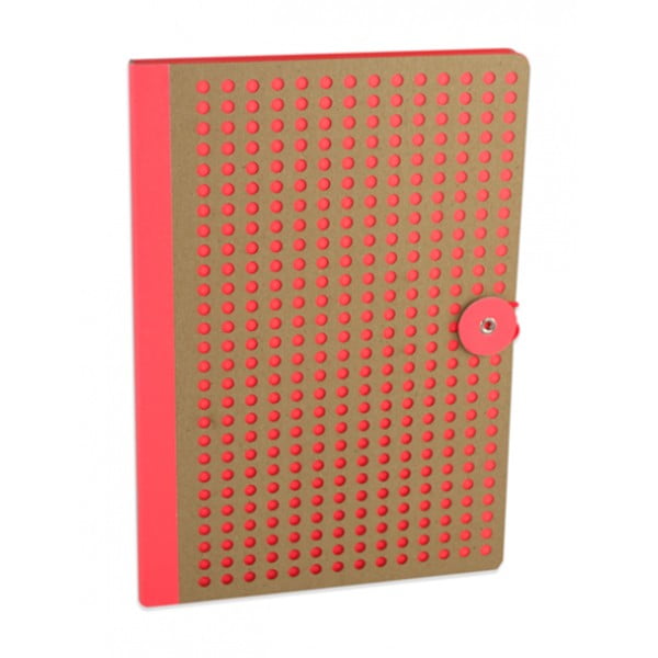 Oranžový zápisník Portico Designs Laser, 160 strán