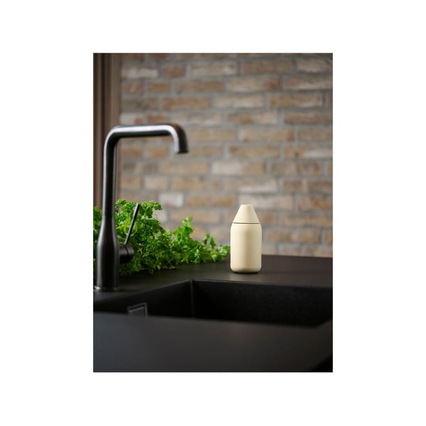 Svetložltý silikónový dávkovač mydla 300 ml Singles – Zone-image-1