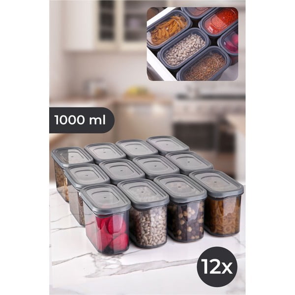 Dózy v súprave 12 ks na potraviny – Hermia-image-1