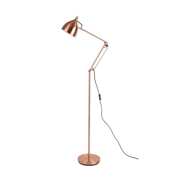 Stojacia lampa v medenej farbe Zuiver Reader-image-1