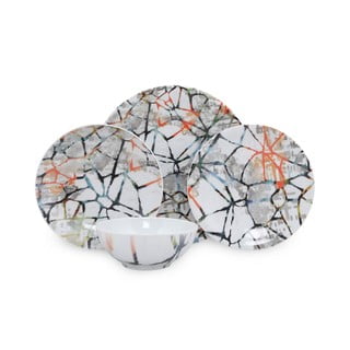 24-dielna súprava porcelánového riadu Kütahya Porselen Abstract