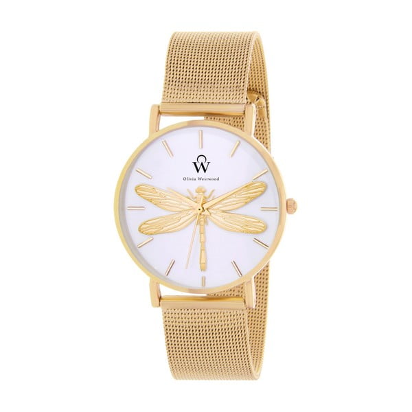 Dámske hodinky s remienkom v zlatej farbe Olivia Westwood Ruslana