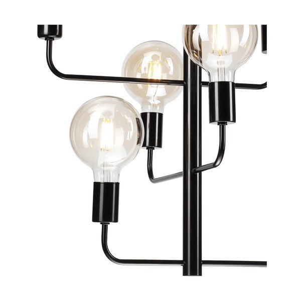 Čierne závesné svietidlo - LAMKUR-image-3