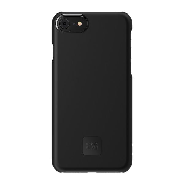 Čierny ochranný kryt na telefón pre iPhone 7 a 8 Happy Plugs Slim
