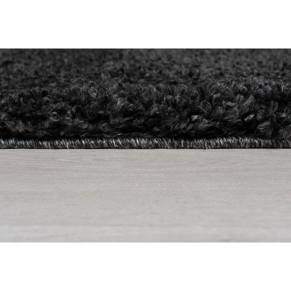 Čierny koberec Flair Rugs Sparks, ⌀ 133 cm-image-3