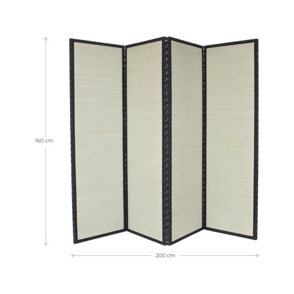 Paraván z ryžových stebiel Karup Design Wabi-image-1