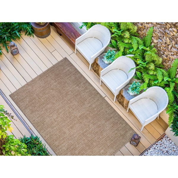 Béžový vonkajší koberec Universal Panama, 160 x 230 cm-image-1