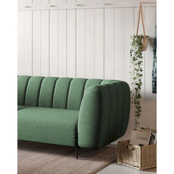 Tmavozelená pohovka 210 cm Shel – Ghado-image-4