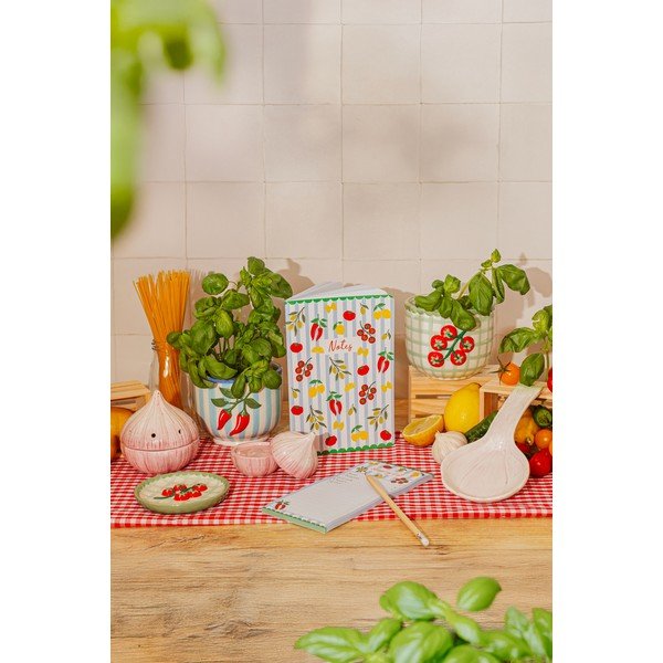Keramický ručne maľovaný obal na kvetináč ø 12 cm Chilli – Sass & Belle-image-2