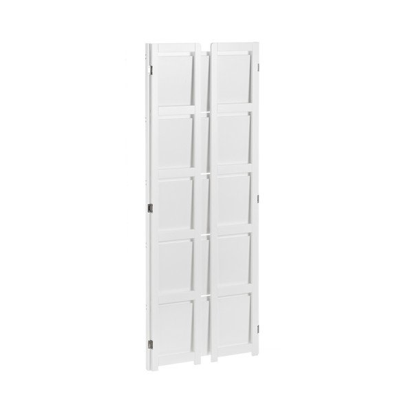 Biely rozkladací regál 56x148 cm - Casa Selección-image-2